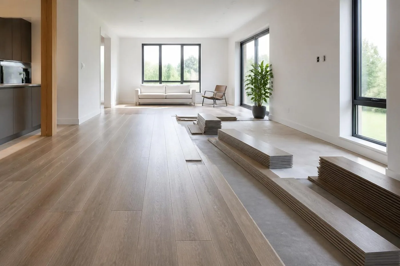 What luxury vinyl plank costs in Ballwin